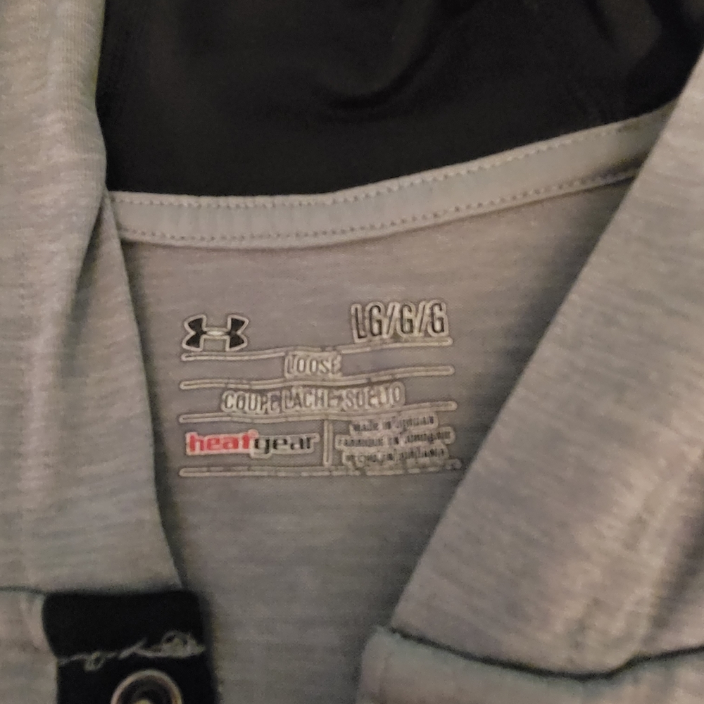 Under Armour Gray Polo Shirt